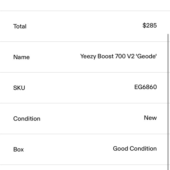 Yeezy boost 700 v2 Geode - Picture 10 of 10